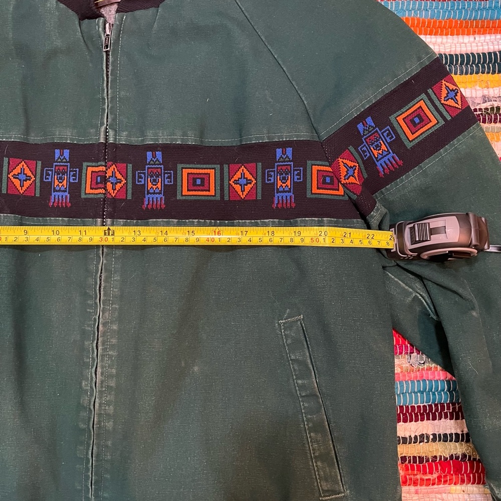 Vintage David James Rustic Bomber Jacket - Picture 12 of 15